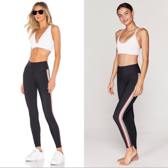 Spiritual Gangster Sparkle Stripe HW Leggings Size Small - Picture 4 of 12